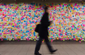 Post-it Art: vom Allerweltsding zum Kunstprojekt & zur DIY Idee